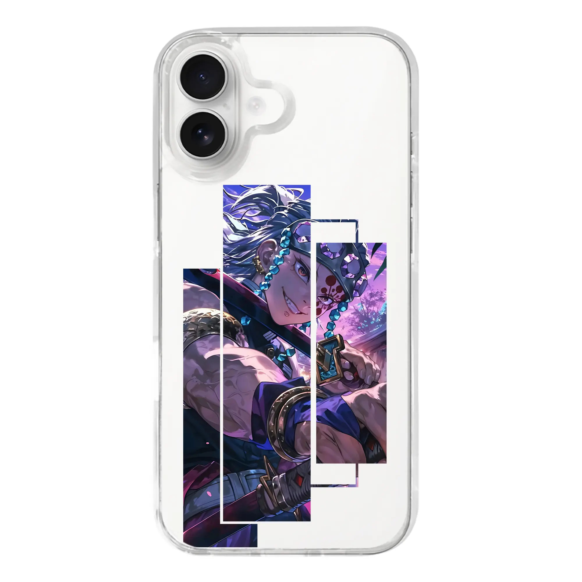 鬼滅の刃 グッズ,宇髄 天元 - iPhone 17シリーズ 透明スマホケース – 薄型・耐衝撃・精密フィット保護カバー